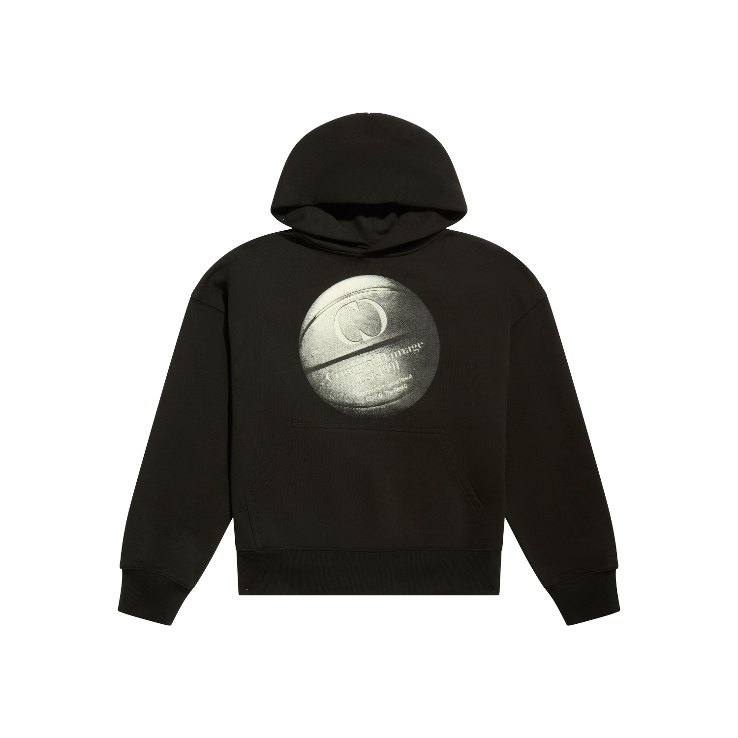 Criminal damage black hoodie sale