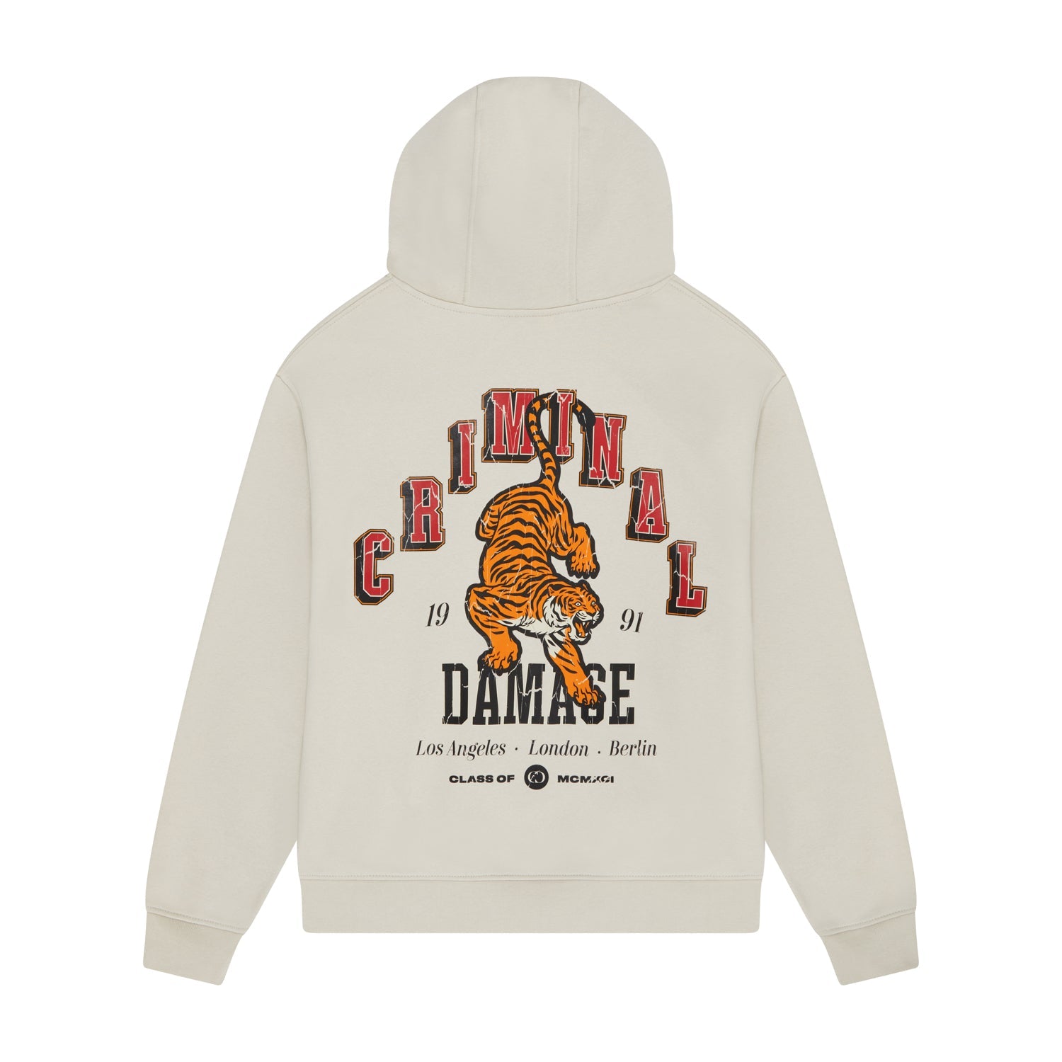 Hoodie with tiger sale