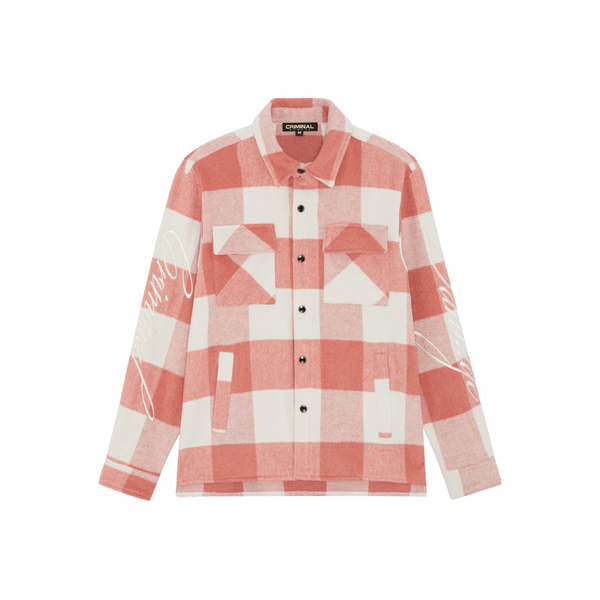 EMBROIDERED CHECK SHIRT