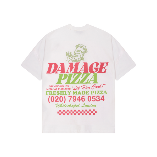 DAMAGE PIZZA T-SHIRT