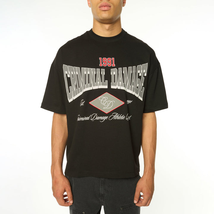 Athletic T-Shirt-Criminal Damage Store