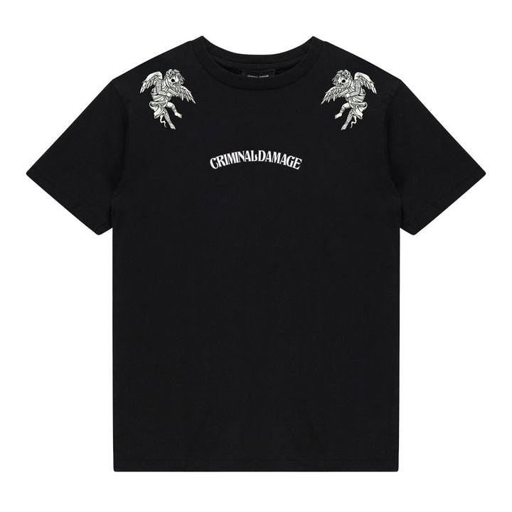 BAD ANGEL T-SHIRT - BLACK