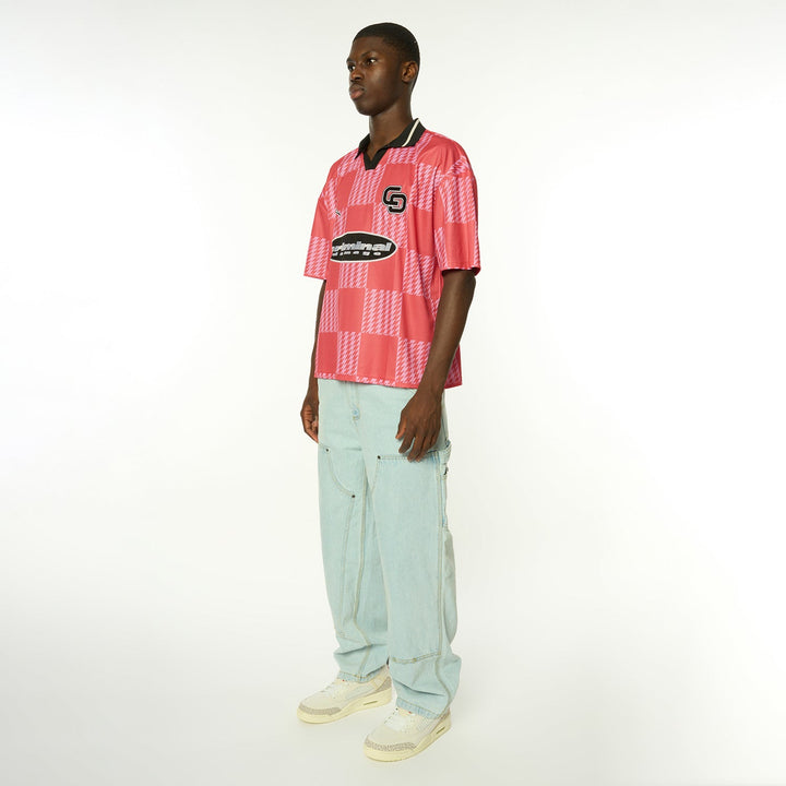 Chequerboard Football Shirt-Criminal Damage Store