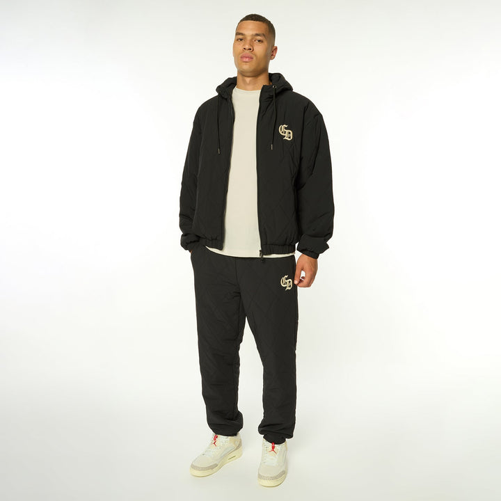 Diamond Quilted Jogger-Criminal Damage Store