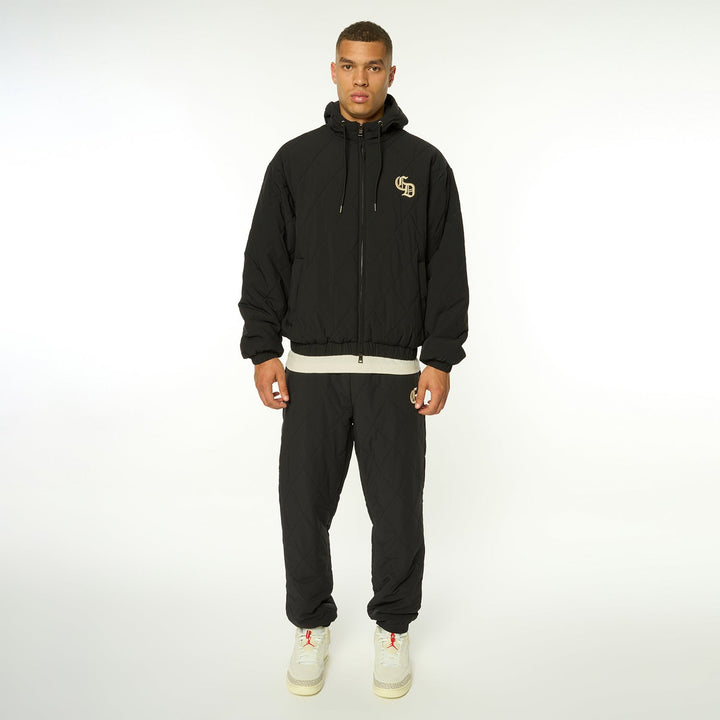 Diamond Quilted Jogger-Criminal Damage Store