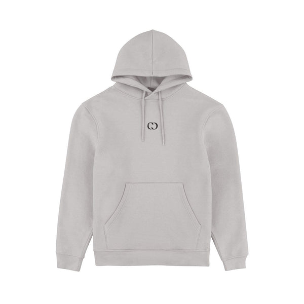 ECO ESSENTIAL PULLOVER HOODIE - LIGHT GREY