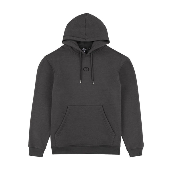 WOMENS ECO ESSENTIAL PULLOVER HOODIE - CHARCOAL