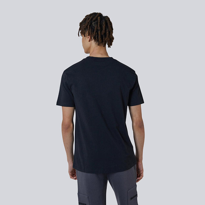 ECO ESSENTIALS T-SHIRT - BLACK/WHITE