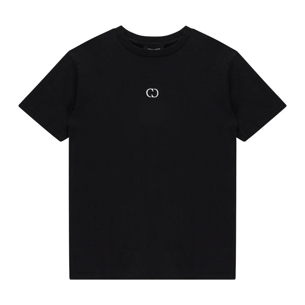 ECO ESSENTIALS T-SHIRT - BLACK/WHITE