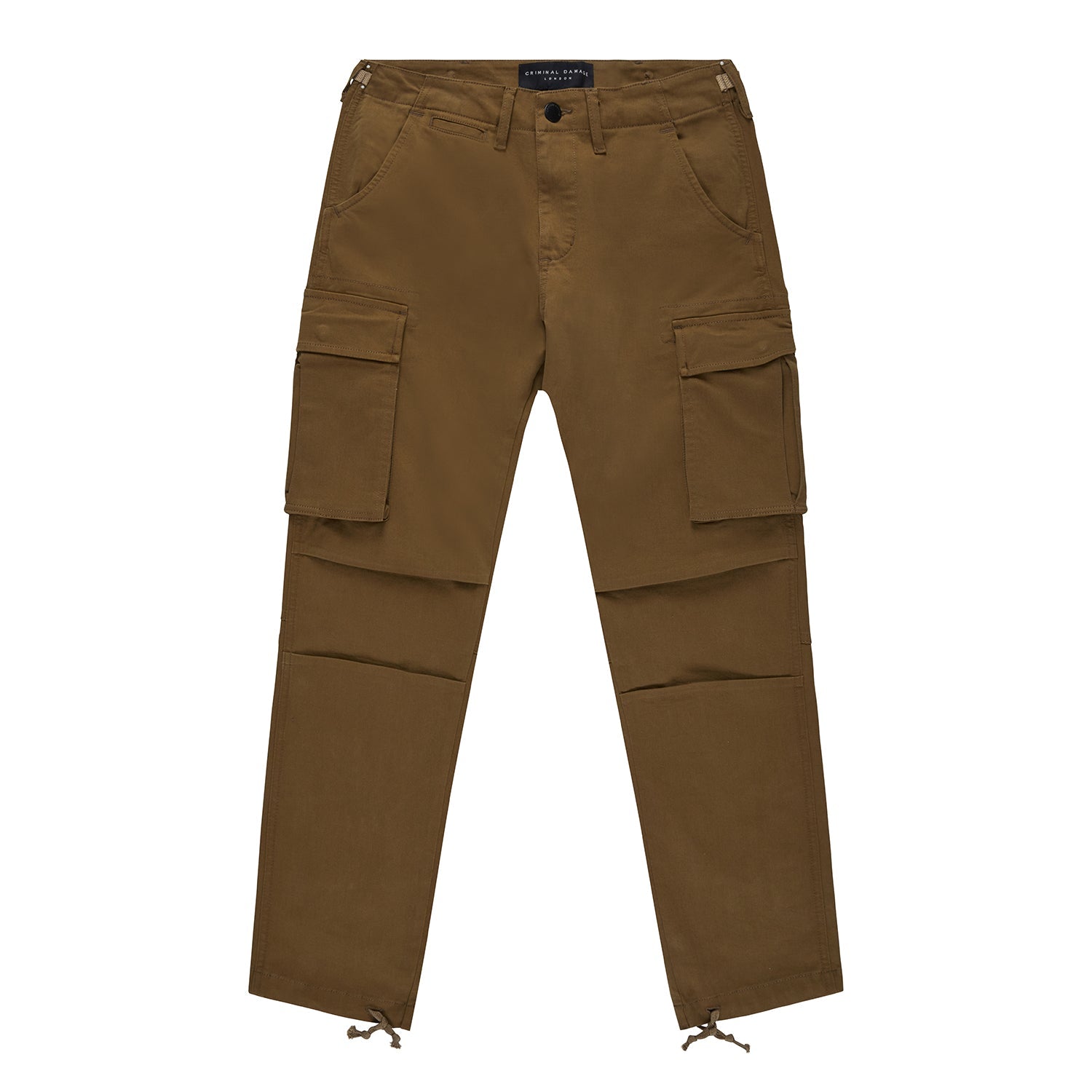 Dark khaki cargo pants store