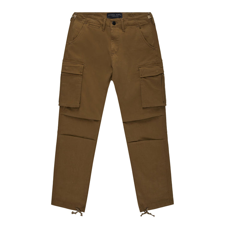 HIDDEN DRAGON CARGO PANTS - DARK KHAKI