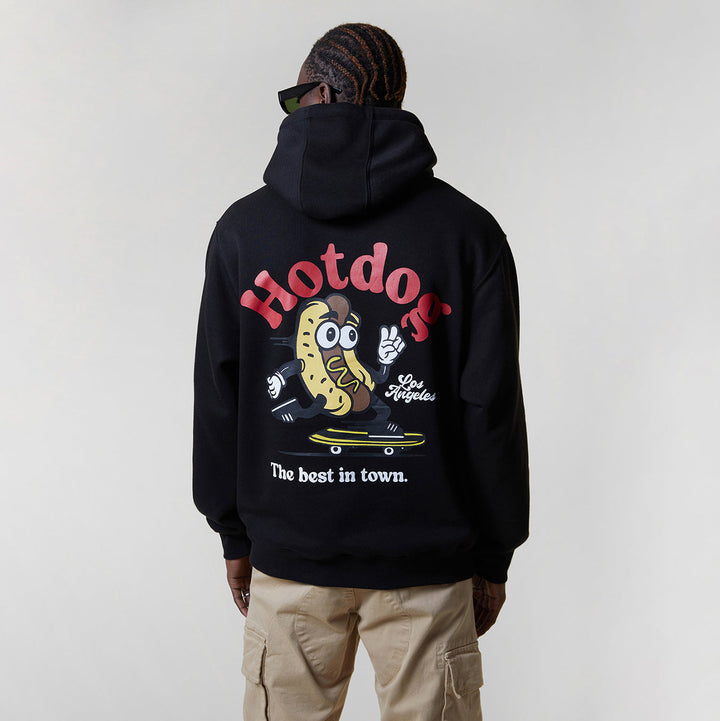 HOT DOG HOOD - BLACK