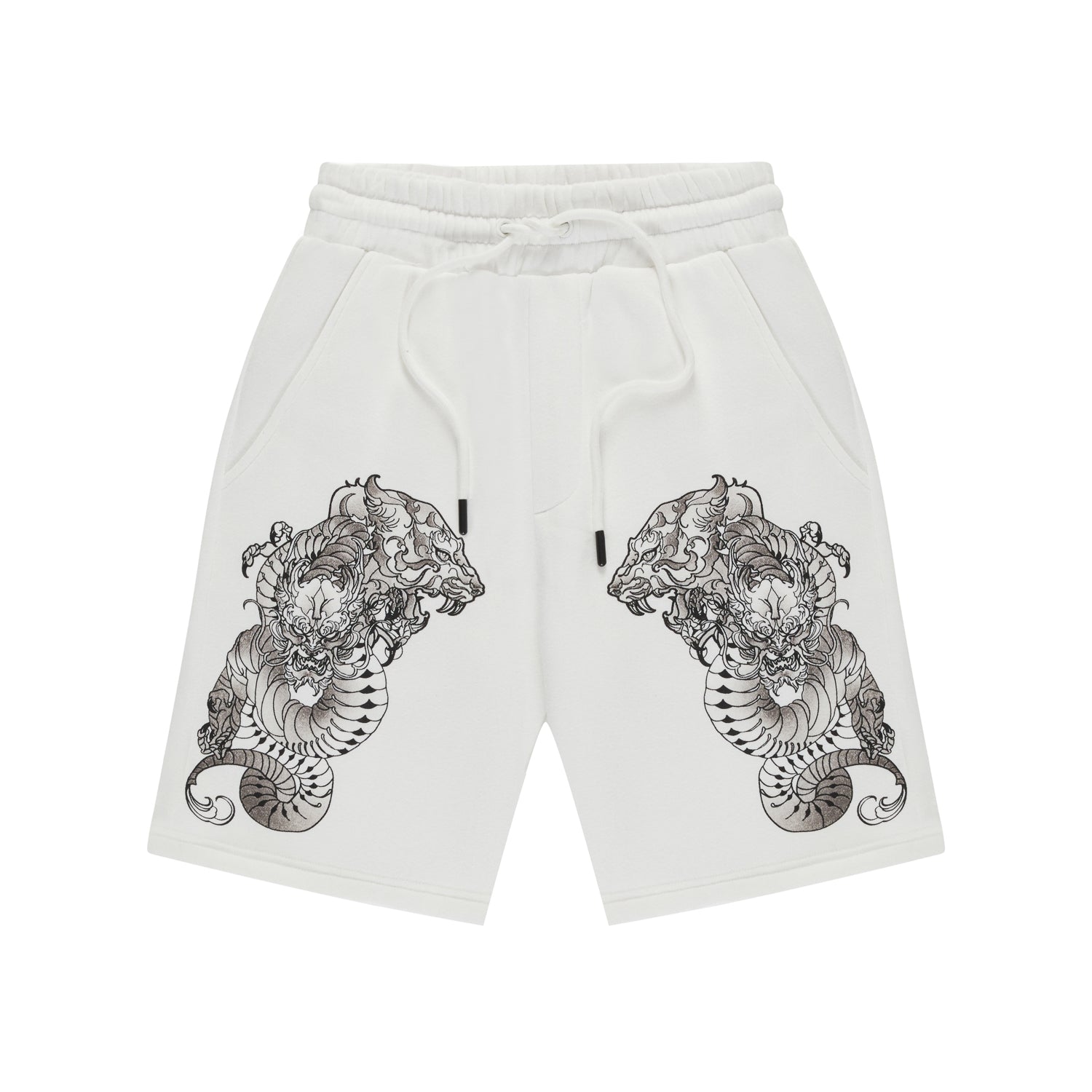 Off store white shorts