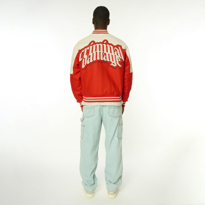 Letterman Jacket-Criminal Damage Store