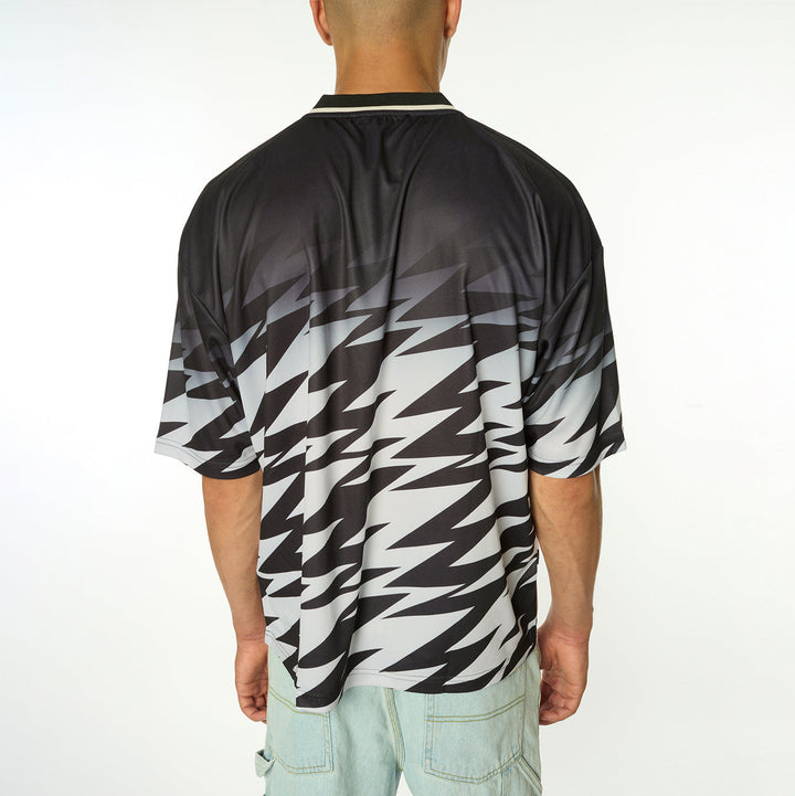 Lightening V Neck Jersey-Criminal Damage Store