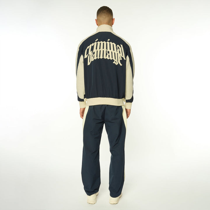 Micro Sherpa & Nylon Track Pant-Criminal Damage Store