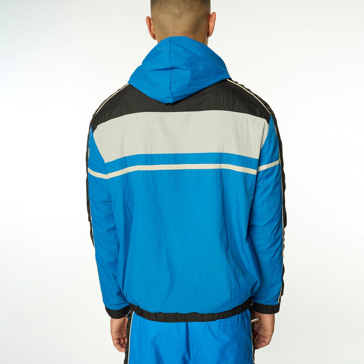 Nylon Colour Block Track Jacket-Criminal Damage Store