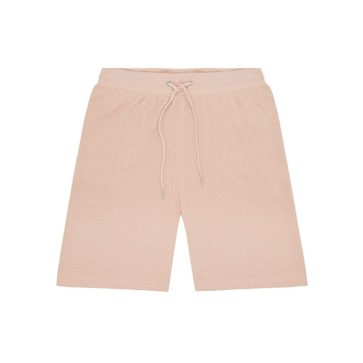 PIQUE KNITTED SHORT - DUSTY PINK