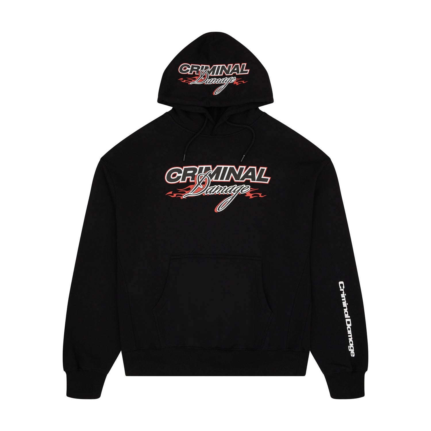 RACER BADGE HOODIE Criminal Damage Store