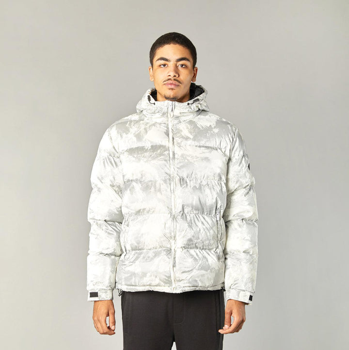 SMOG PUFFER JACKET - STONE GREY