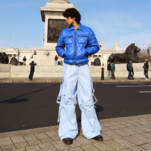 MENS SKY BLUE CARNABY TROUSERS