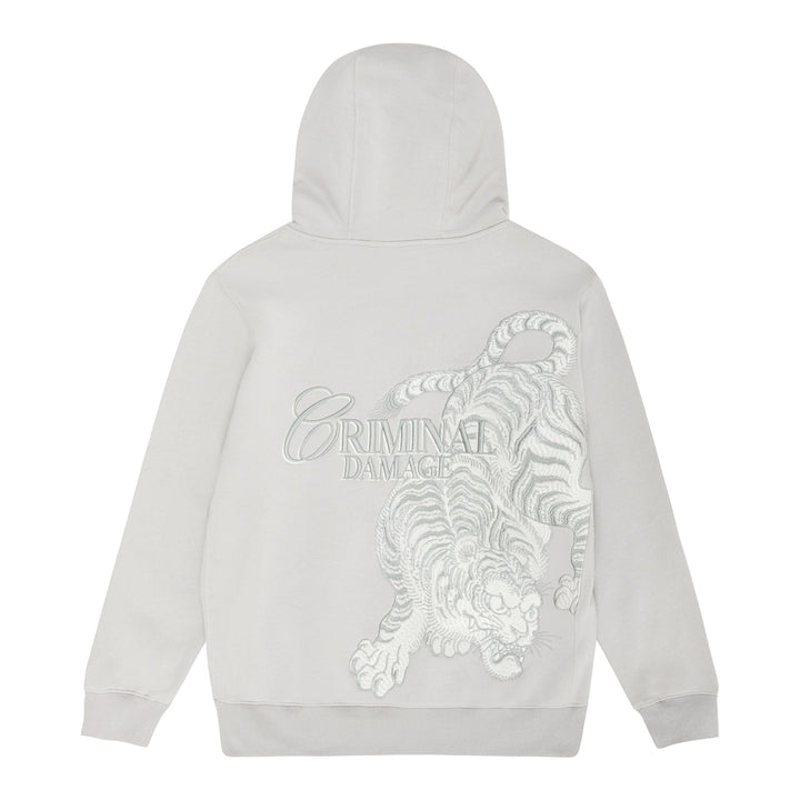 TONAL TIGER HOOD - DOVE