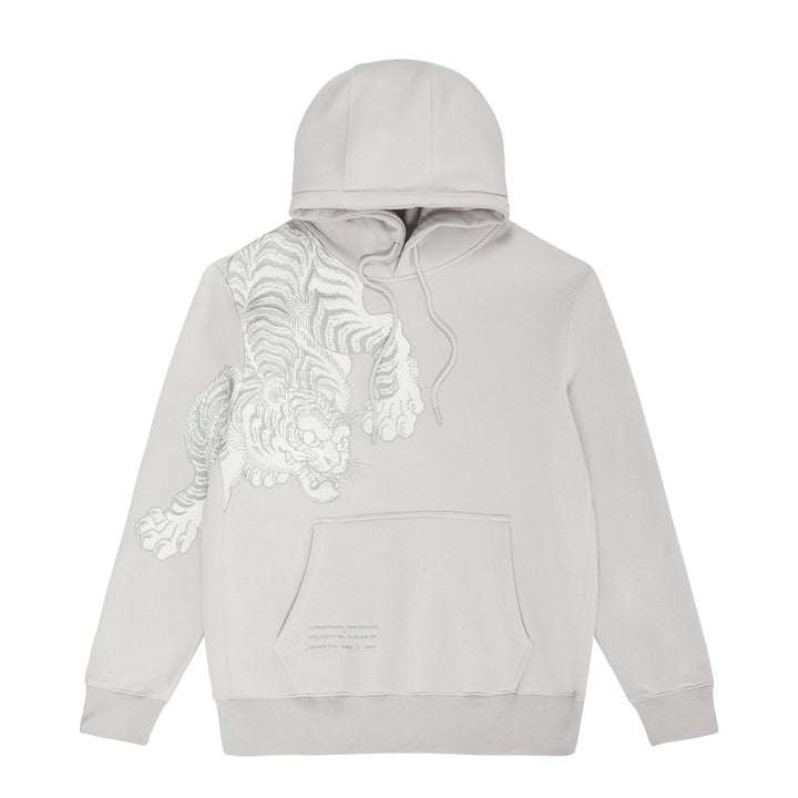 TONAL TIGER HOOD - DOVE