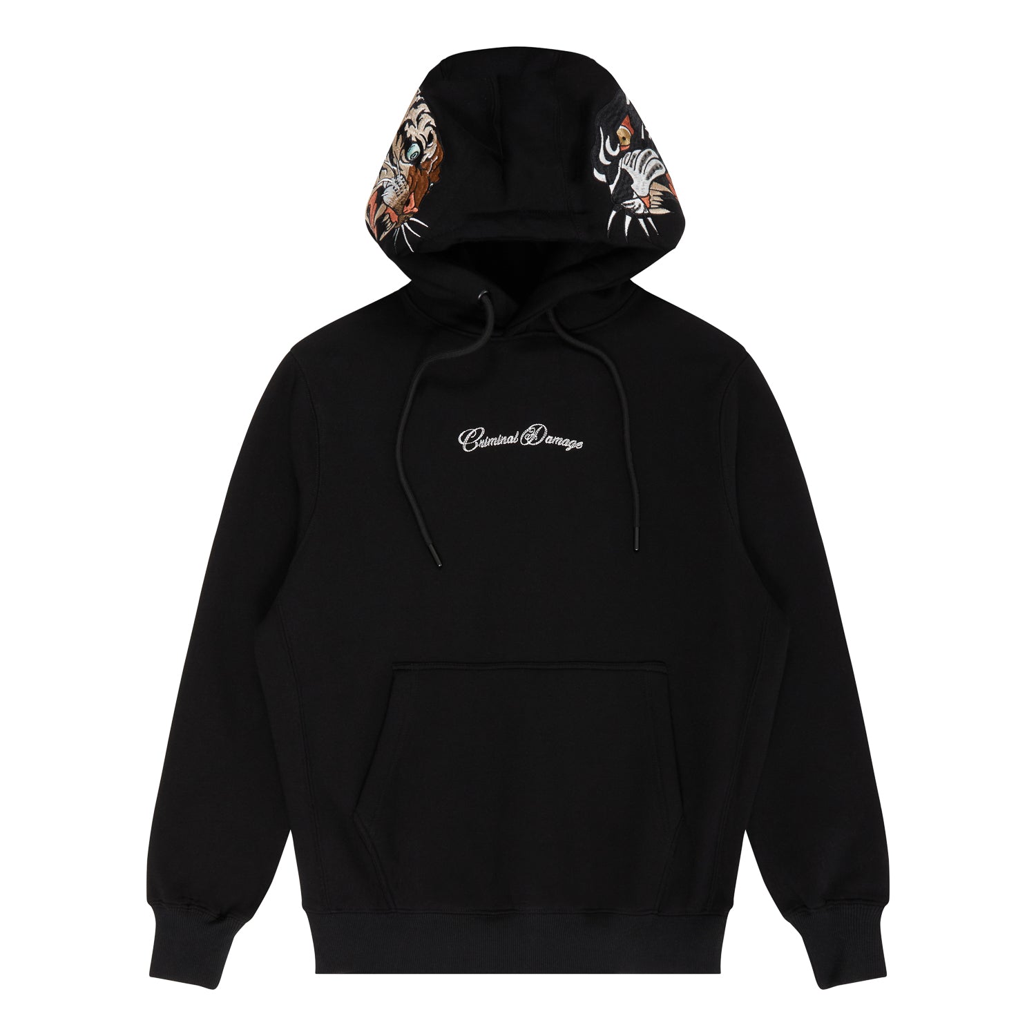 Criminal damage black hoodie hotsell