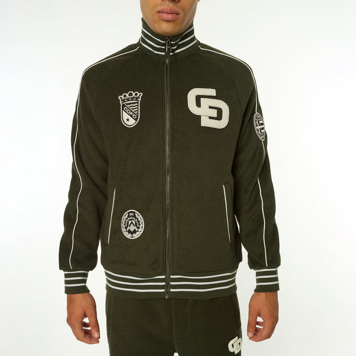 Towelling Tracksuit Jacket-Criminal Damage Store