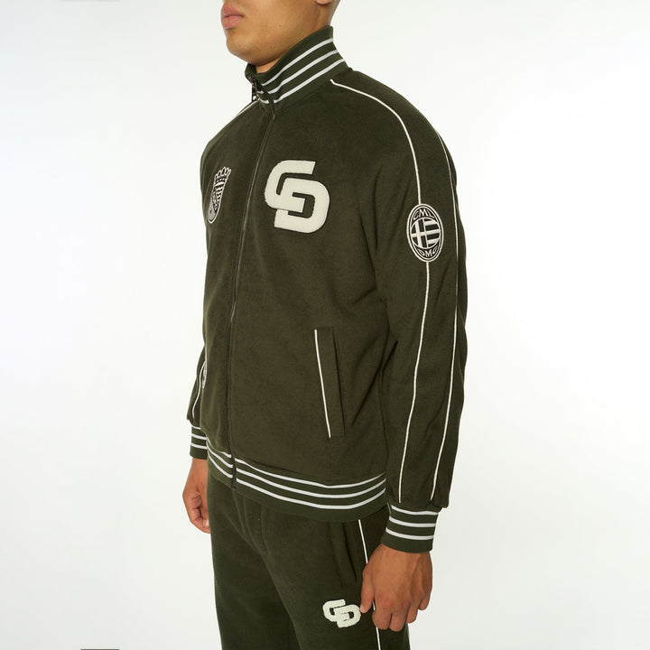 Towelling Tracksuit Jacket-Criminal Damage Store