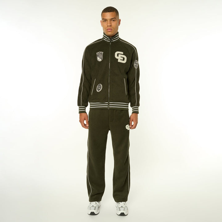 Towelling Tracksuit Jacket-Criminal Damage Store