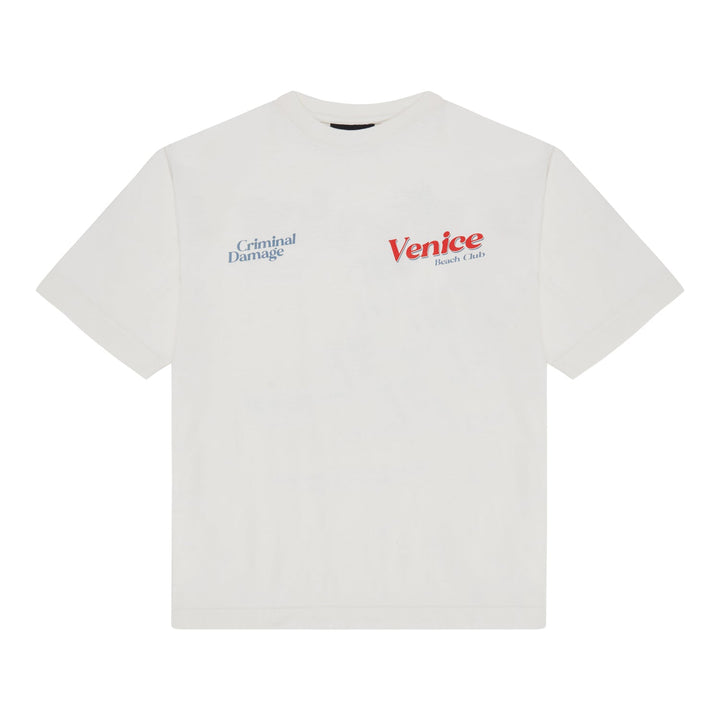 VENICE BEACH GRAPHIC TEE - OFF WHITE