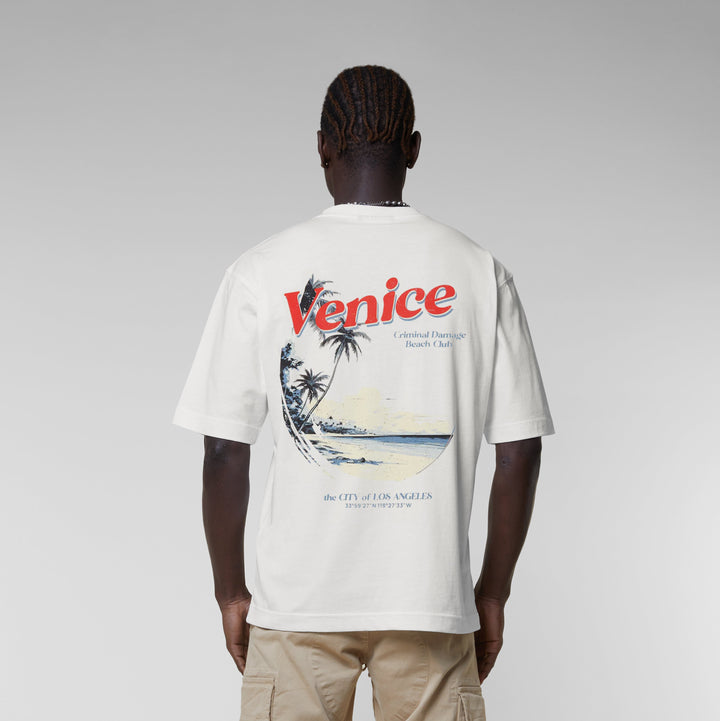 VENICE BEACH GRAPHIC TEE - OFF WHITE