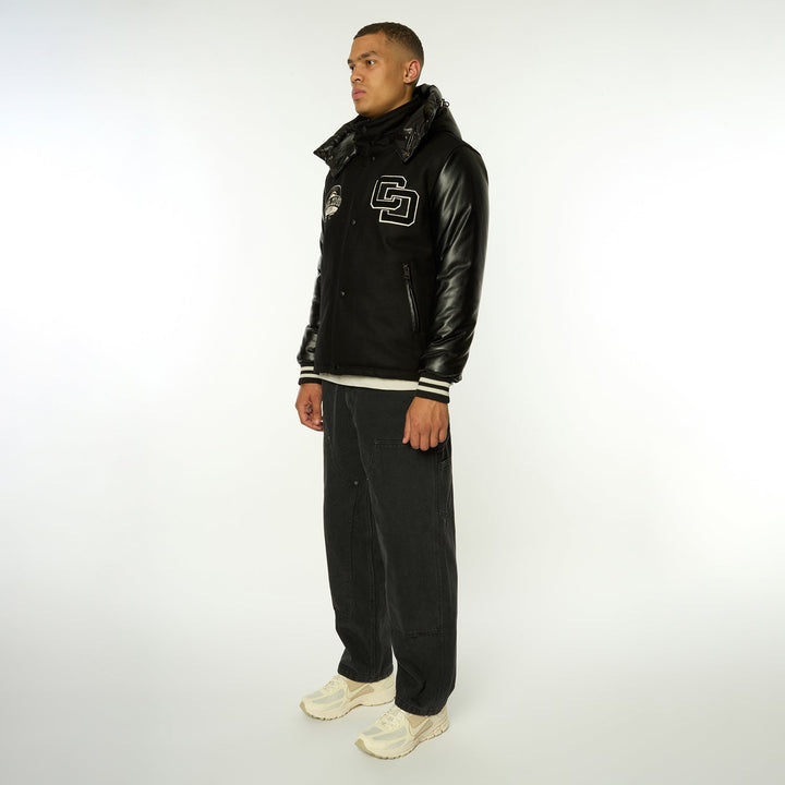 Varsity Puffer Jacket-Criminal Damage Store