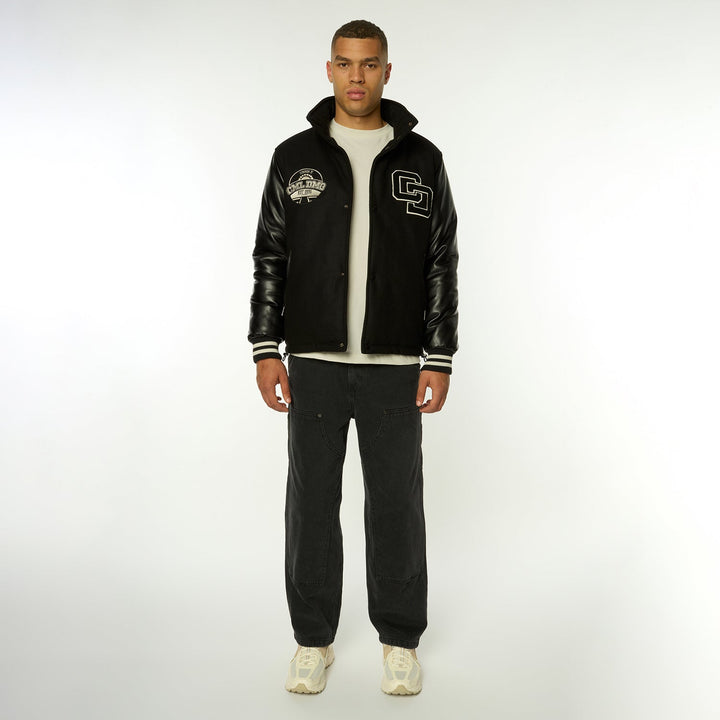 Varsity Puffer Jacket-Criminal Damage Store