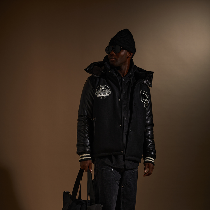 Varsity Puffer Jacket-Criminal Damage Store