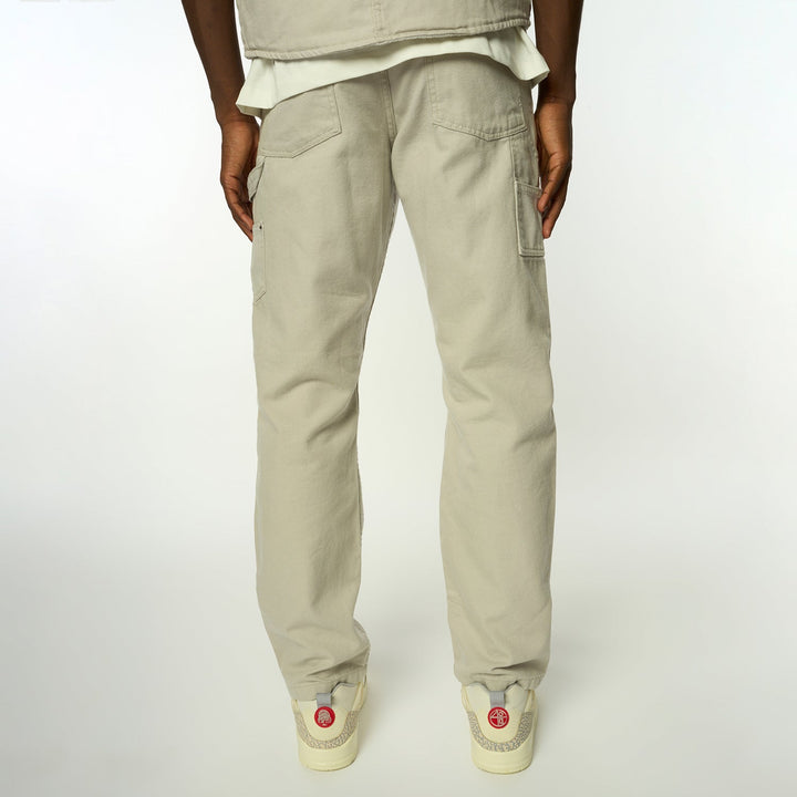 WORKWEAR PANT - GREY-TROUSERS-Criminal Damage Store