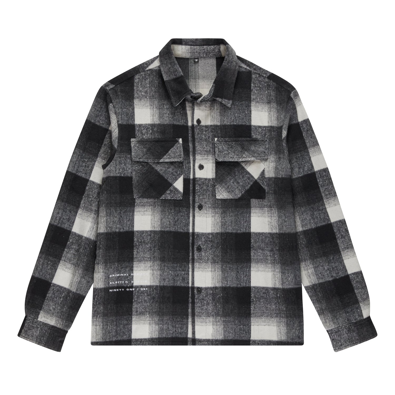 YEAR OF THE TIGER FLANNEL OVERSHIRT Criminal Damage Store